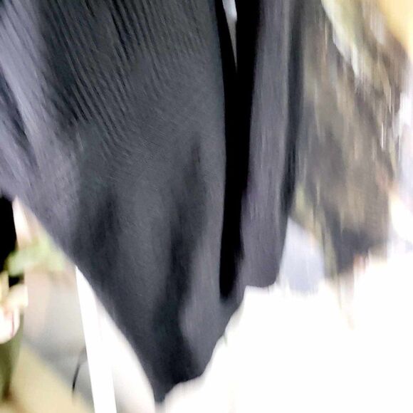 Used: BEBE Size S Color Black Cardigan - Picture 8 of 11